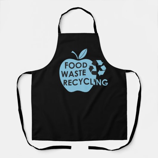 Verringerung von Lebensmittelabfällen, die ökologi Schürze (Vorderseite)