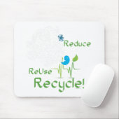 Verringerung von VogelBLK Mousepad (Mit Mouse)