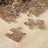 Verrostendes Auto vor verlassenem Bauernhof Puzzle (Seite)