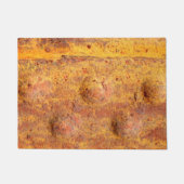 Verrostete befestigte Metalltür-Matte Fußmatte (Vorderseite)