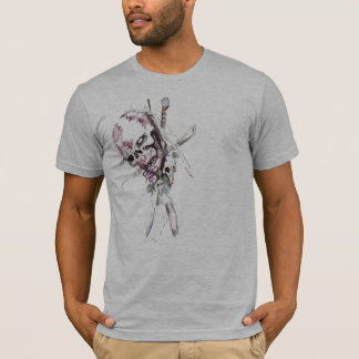 Verrottungs-hängender Schädel T-Shirt