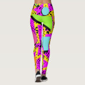 Verrückt für den 80er leggings (Rückseite)