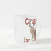 Verrückt für Kakao Mattglastasse (VorderseiteRechts)