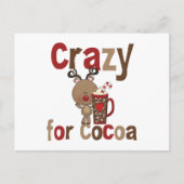 Verrückt für Kakao Postkarte (Vorderseite)