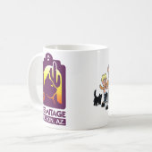 Verrückt für Katzen-Tasse Kaffeetasse (Vorderseite Links)