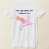 Verrückt? Ich? T-Shirt (AblageHinten)