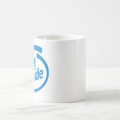 Verrückt im Innern Kaffeetasse (Mittel)