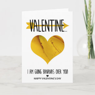 Verrückt nach dir zum Valentinstag Feiertagskarte