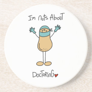 Verrückt nach Doktor-T-Shirts und Geschenken Getränkeuntersetzer