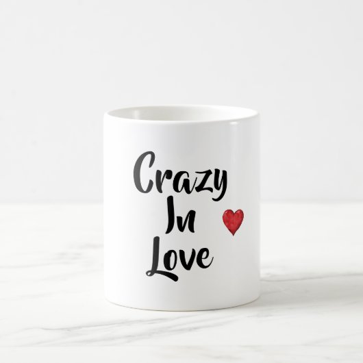 Verrückt nach Liebe Kaffeetasse (Mittel)