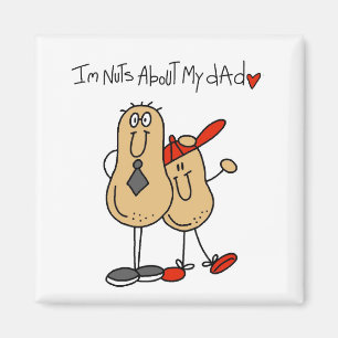 Verrückt nach meinem Dad T-Shirts und Geschenke Magnet