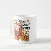 Verrückt nach Slots Kaffeetasse (Vorderseite Links)