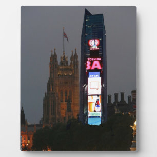 Verrückt! New York City trifft London Fotoplatte