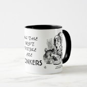 VERRÜCKT TASSE (VorderseiteRechts)