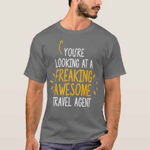 Verrückt toller Reisebüro T-Shirt