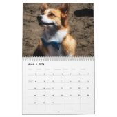 Verrückt über Wandkalender des Corgis 2018 (Mär 2026)