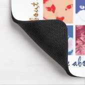 Verrückt um ihre Katzen Mousepad (Ecke)