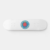 Verrückt wie das Frühstück eines Eichhörnchens! Skateboard (Horizontal)