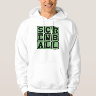 Verrückte, Art von Wurf oder Komödie Hoodie