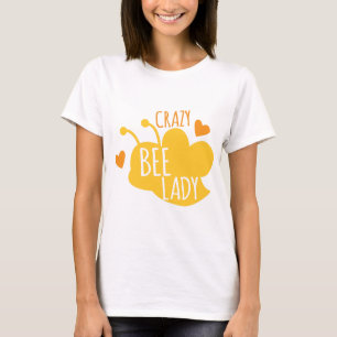Verrückte Bienendame T-Shirt