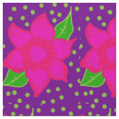 verrückte Blume Stoff (Nahaufnahme)