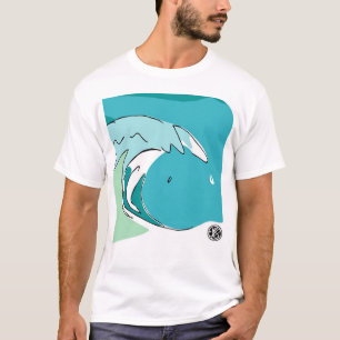 Verrückte Brandung T-Shirt