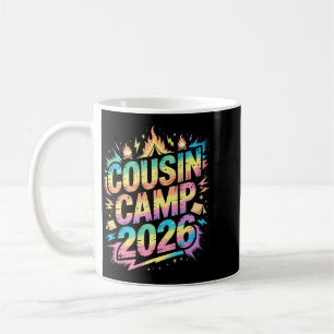Verrückte Cousinen-Camp 2026 Urlaubs-Trupp-Crew Ta Kaffeetasse