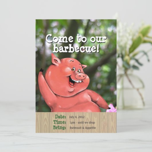 Verrückte Einladung (Stehend Vorderseite)