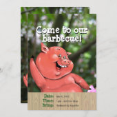 Verrückte Einladung (Vorne/Hinten)