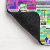 verrückte EntwurfsMausunterlage Mousepad (Ecke)