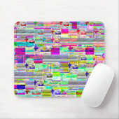 verrückte EntwurfsMausunterlage Mousepad (Mit Mouse)