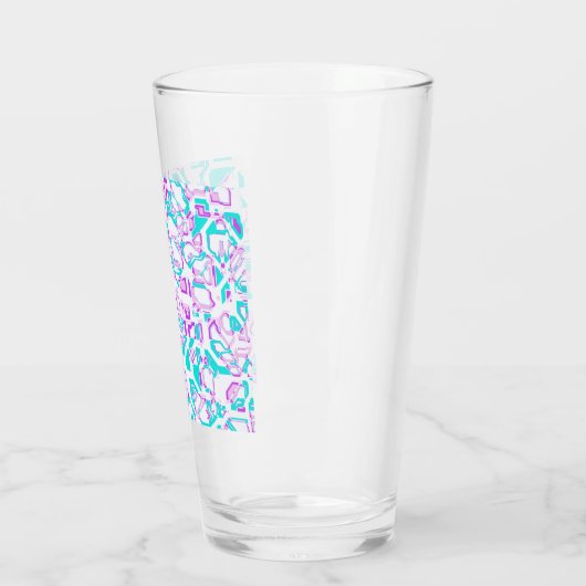 verrückte Fantasy Maps weiß und aqua Glas (Links)