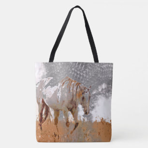 Verrückte Farbe - Pferd Tasche
