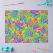 Verrückte Farben Seidenpapier (Basteln)