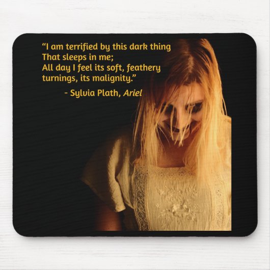 verrückte Frau Mousepad (Vorne)