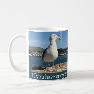Verrückte Freunde Möwe Tasse