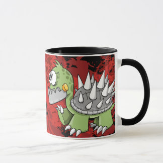 Verrückte geisteskranke tasse
