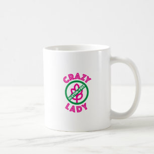 Verrückte Glutenfreie Lady Kaffeetasse