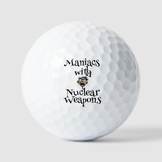 Verrückte Golfbälle (Vorderseite)