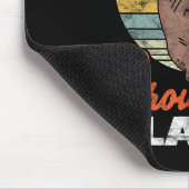 Verrückte Groundhog-Lady _2 Mousepad (Ecke)