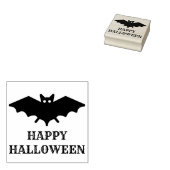 Verrückte Halloween-Fledermaus Gummistempel (Stempel)