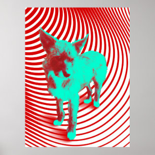 verrückte Hasenjungen Poster