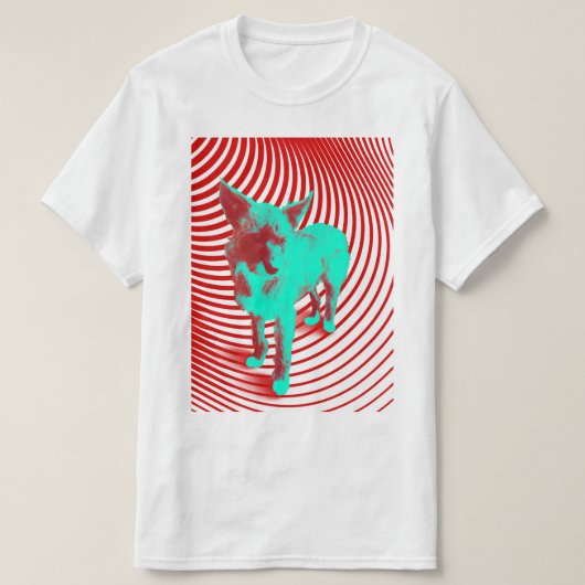 verrückte Hasenjungen T-Shirt (Design vorne)