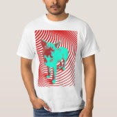 verrückte Hasenjungen T-Shirt (Vorderseite)