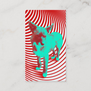 verrückte Hasenjungen Visitenkarte