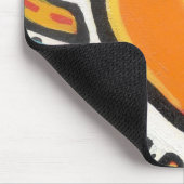 Verrückte Herz-Mausunterlage Mousepad (Ecke)