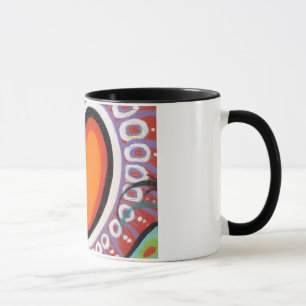 Verrückte Herz-Tasse Tasse