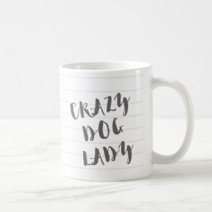 Verrückte Hundedame Mug Kaffeetasse