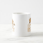 verrückte Hyänendame Kaffeetasse (Mittel)