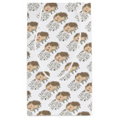 verrückte Igelsdame Kleine Geschenktüte (Rückseite)